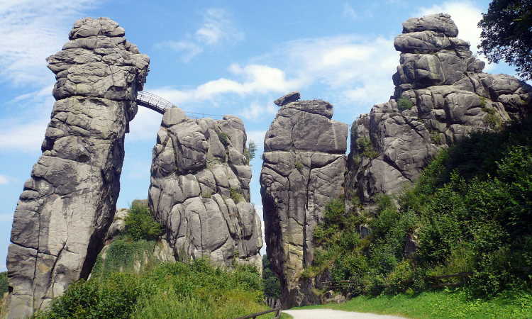 Externsteine auf dem E1