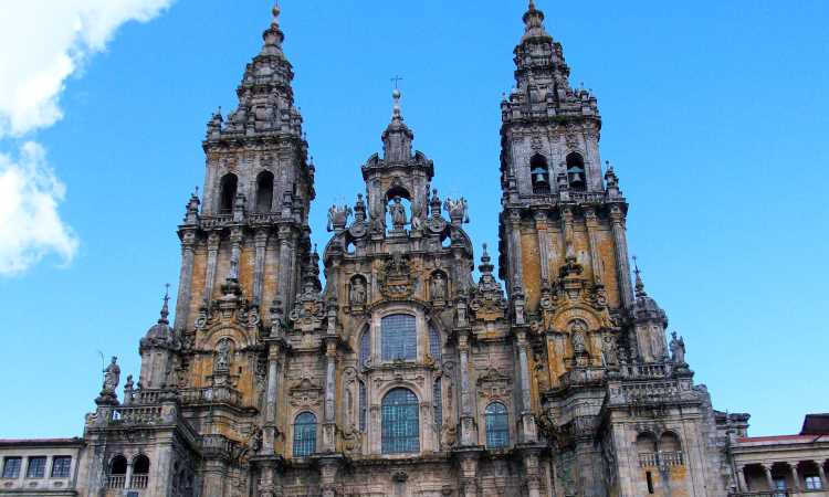 um dann in Santiago de Compostela anzukommen